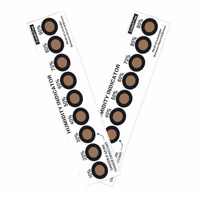 Kartu Indikator Kelembaban Bebas Kobalt 9 Tempat